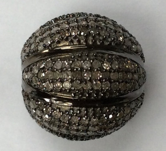 Round Diamond Bead