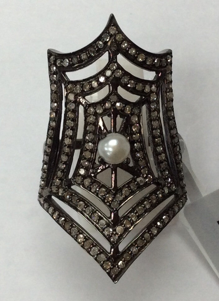 Pave Diamond Ring