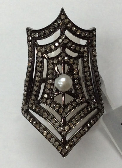 Pave Diamond Ring