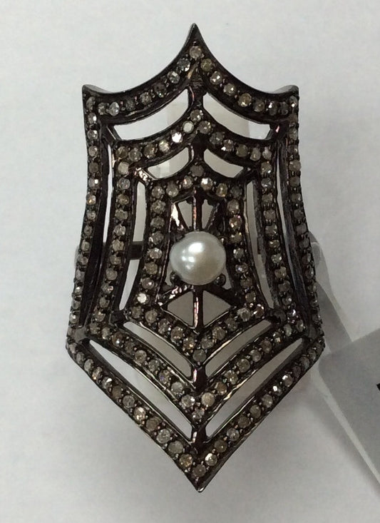 Pave Diamond Ring
