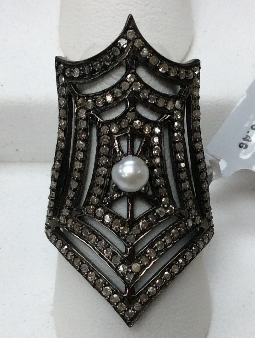 Pave Diamond Ring