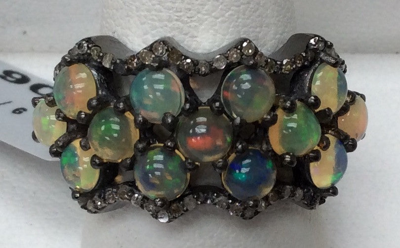 Pave Diamond Ring