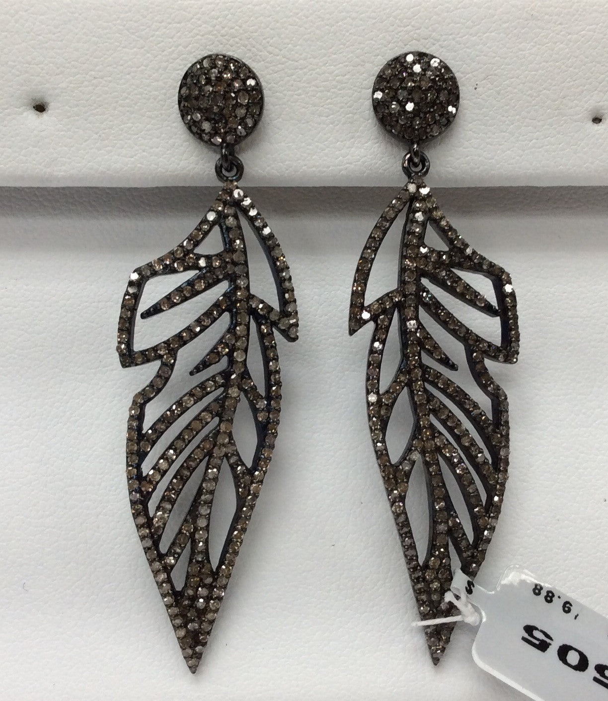 Leaf Diamond Earring