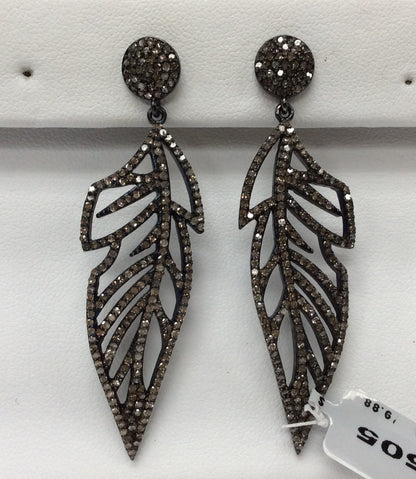 Leaf Diamond Earring