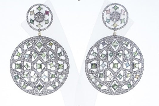 Ruby Natural Earrings