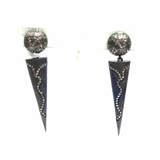 Spike Shape Diamond Earring
