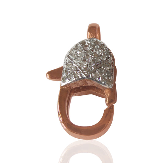 14k Solid Gold Diamond Clasps