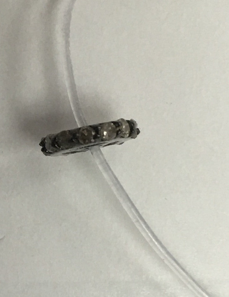 One Row Diamond Spacer Beads