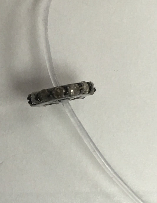 One Row Diamond Spacer Beads