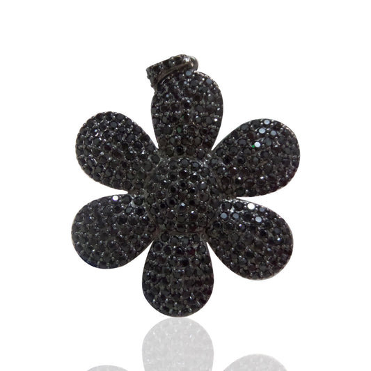 Flower Shape Diamond Pendants