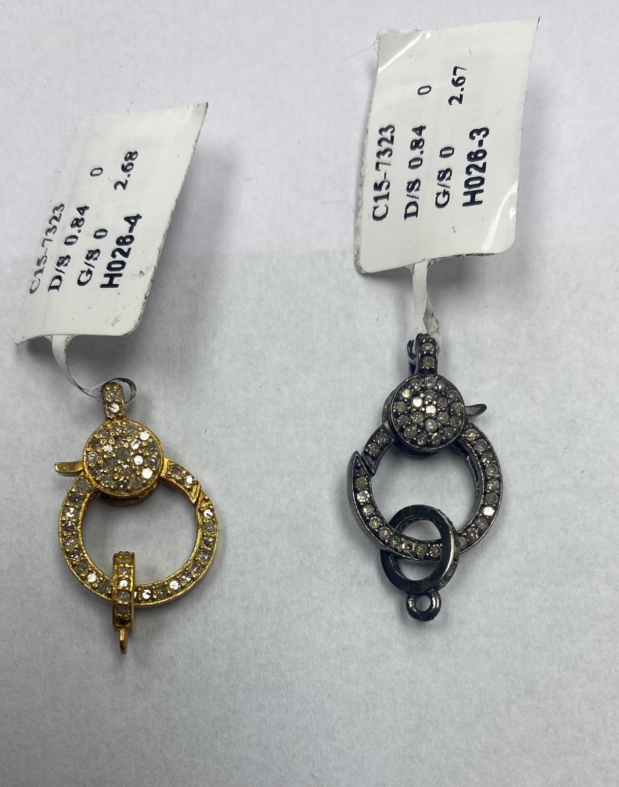 Diamond Clasps