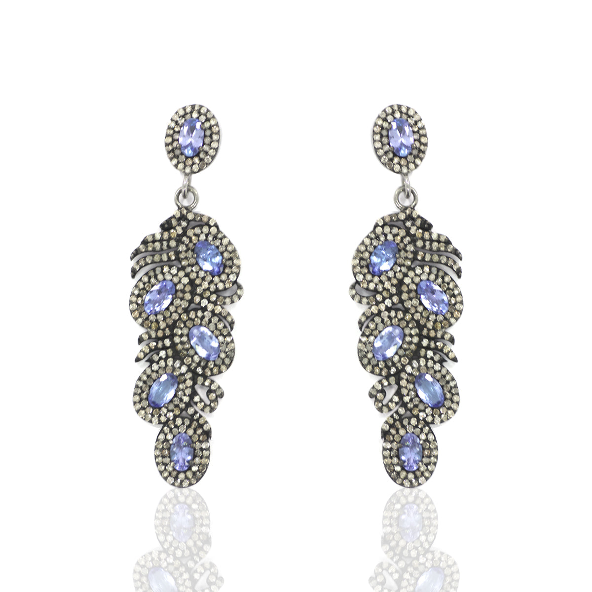 Gemstones Diamond Earring