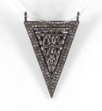 Triangle Shape Diamond Pendant