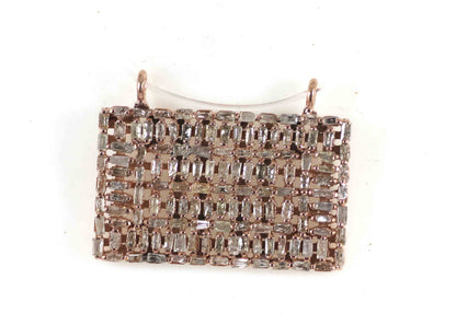 Rectangle Diamond Pendant