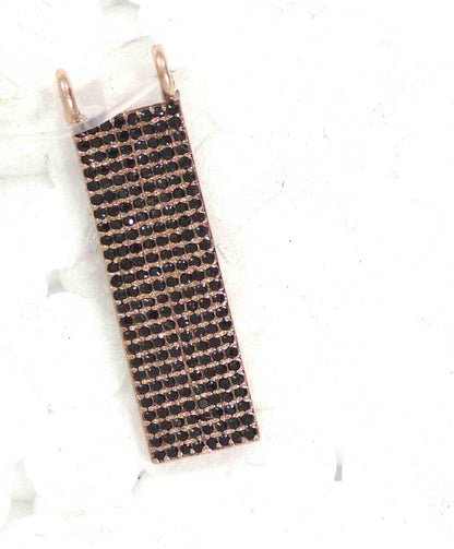 Black Spinel Charm