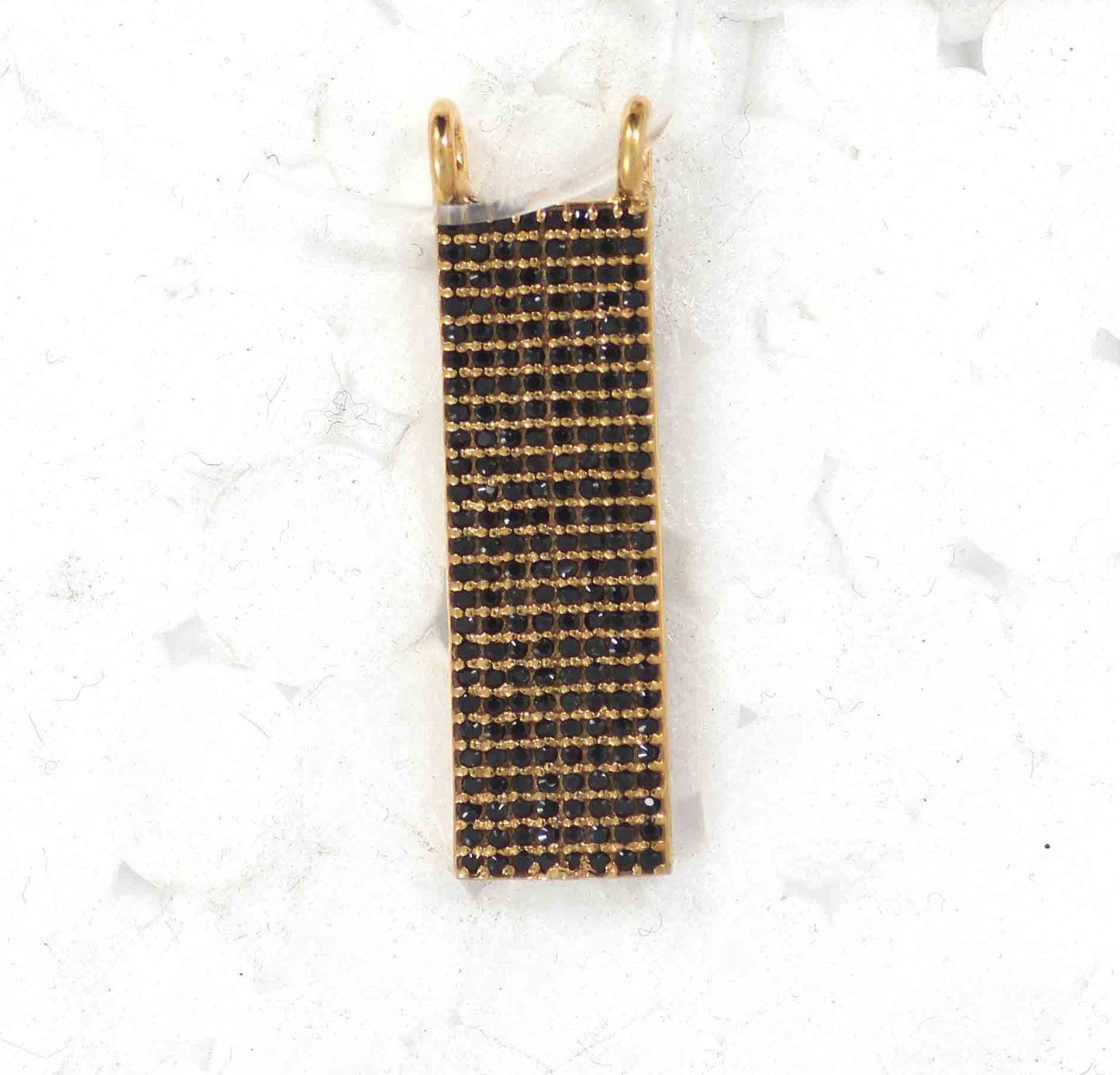 Black Spinel Charm
