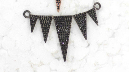 Black Spinel Charm