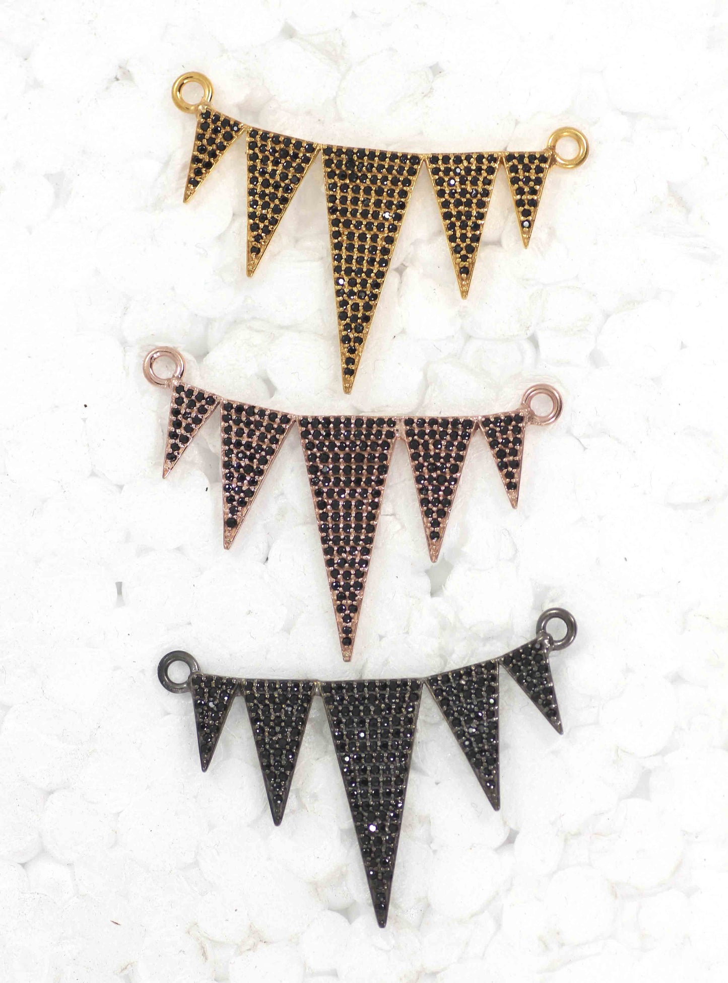 Black Spinel Charm