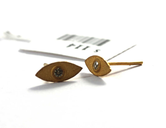 Diamond Earrings studs. Genuine handmade pave diamond Earrings studs.