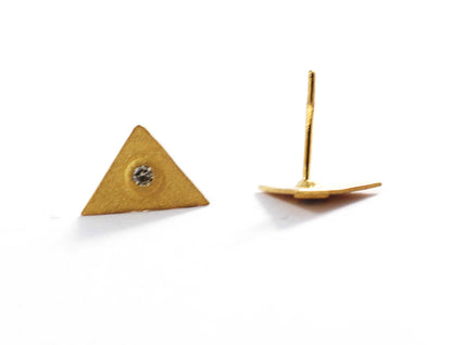Diamond Earrings studs. Genuine handmade pave diamond Earrings studs.