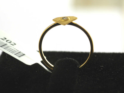 Diamond Shape Diamond Rings. Genuine handmade pave diamond Rings. 14k Solid Pave Diamond Ring.
