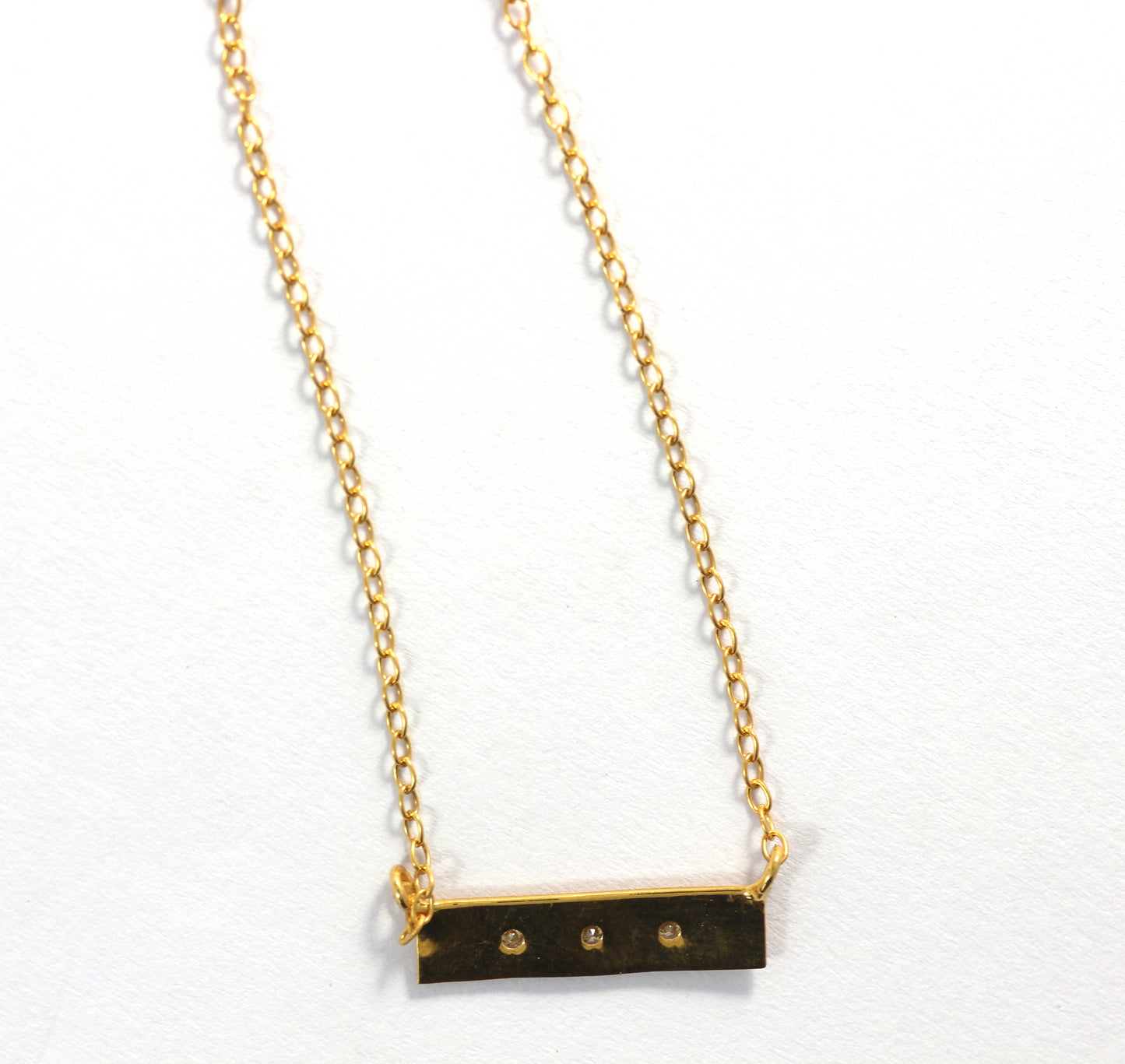 Rectangle Diamond Pendants. Genuine handmade pave diamond Pendant