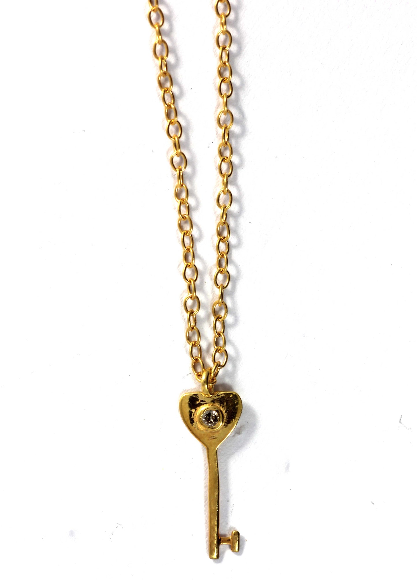 Key Diamond Pendants. Genuine handmade pave diamond Pendant