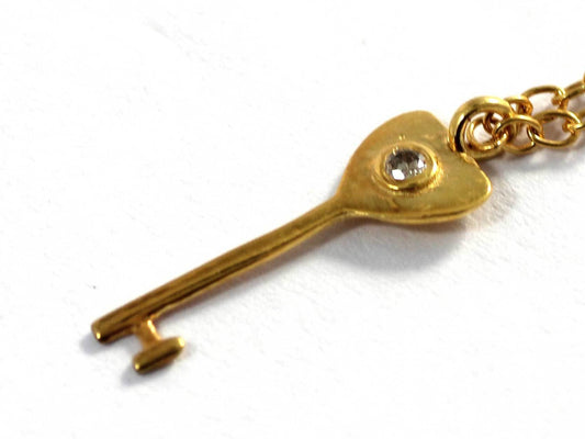 Key Diamond Pendants. Genuine handmade pave diamond Pendant