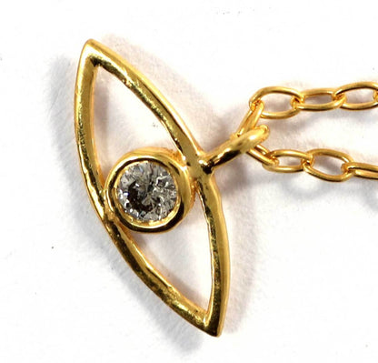 Open Eye Diamond Pendants. Genuine handmade pave diamond Pendant