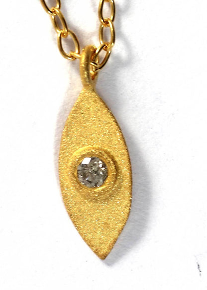 Marquise Shape Diamond Pendants. Genuine handmade pave diamond Pendant. Chain Metal 925 Sterling Silver
