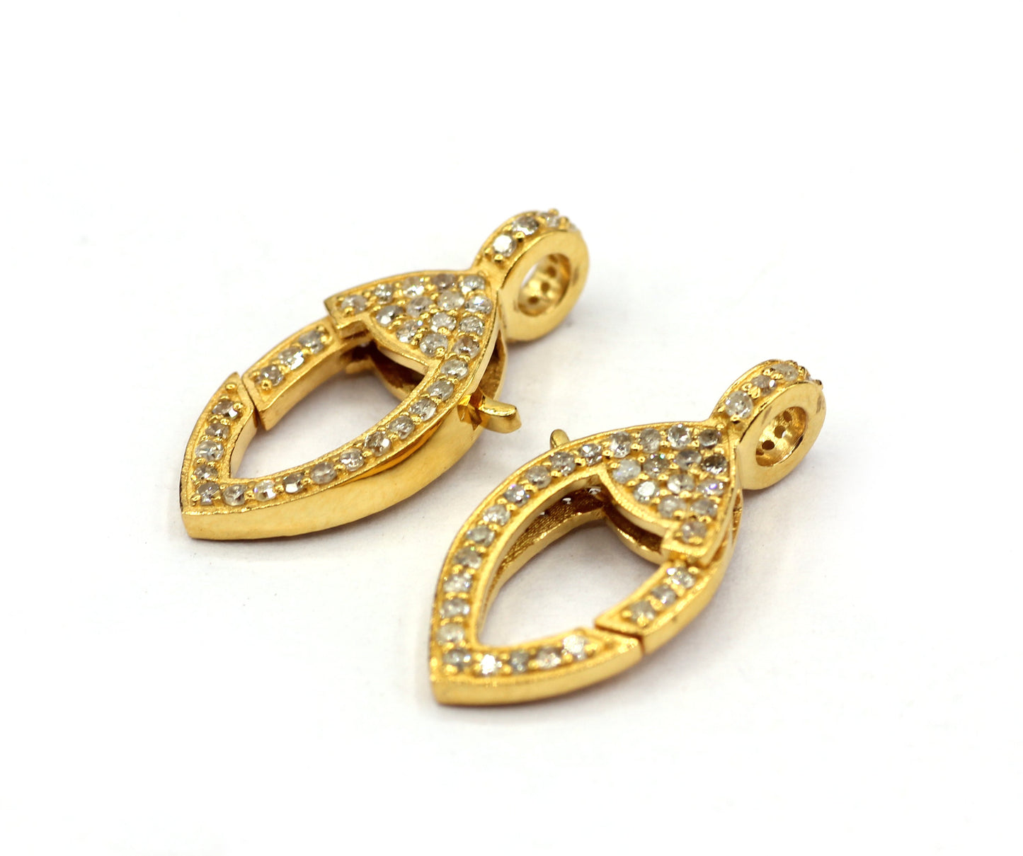 14K Solid Gold clasps, perfect for adding a unique and luxurious finish