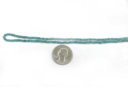 Apatite Faceted Square, Apatite faceted box, faceted cube.