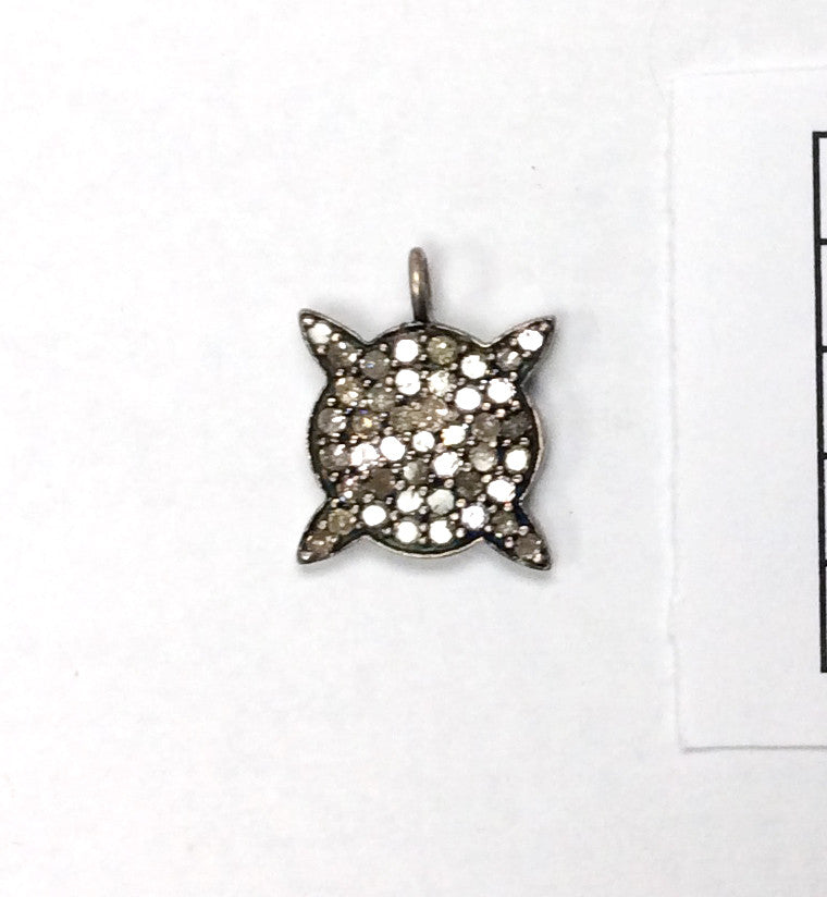 Pave Diamond Charm