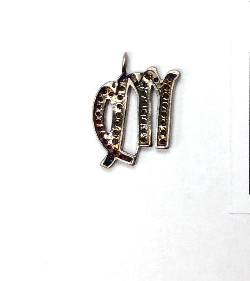 Pave Diamond Charm