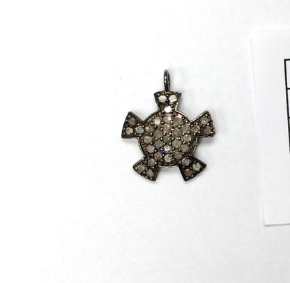 Pave Diamond Charm