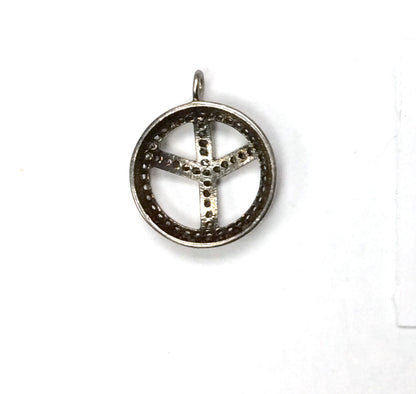 Pave Diamond Charm