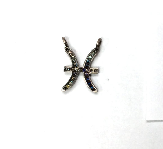 Pave Diamond Charm
