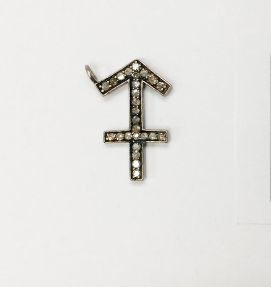 Pave Diamond Charm