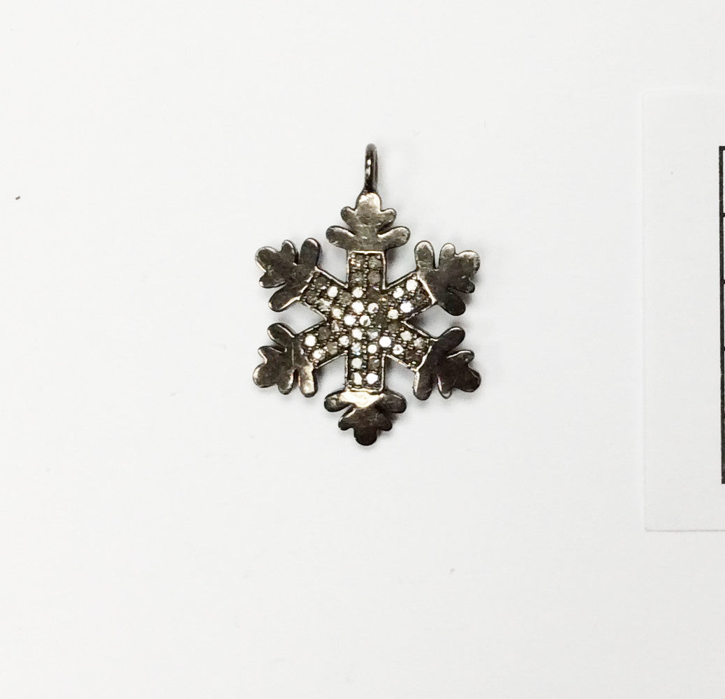 Pave Diamond Charm