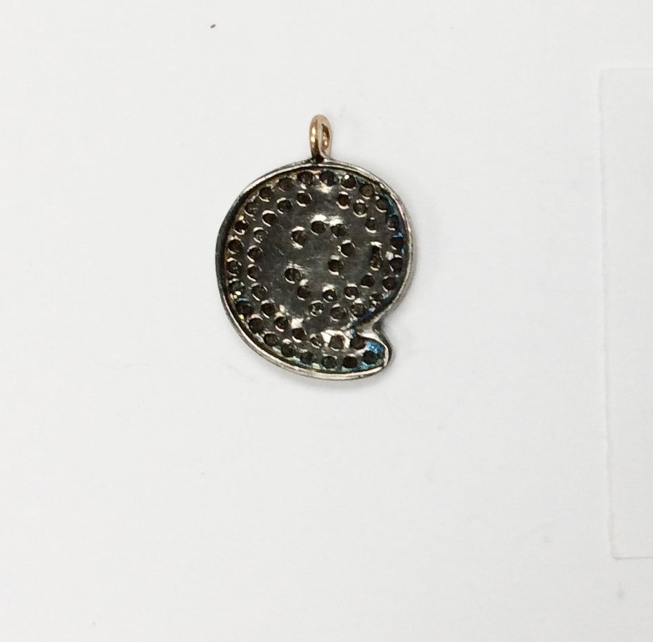 Pave Diamond Charm