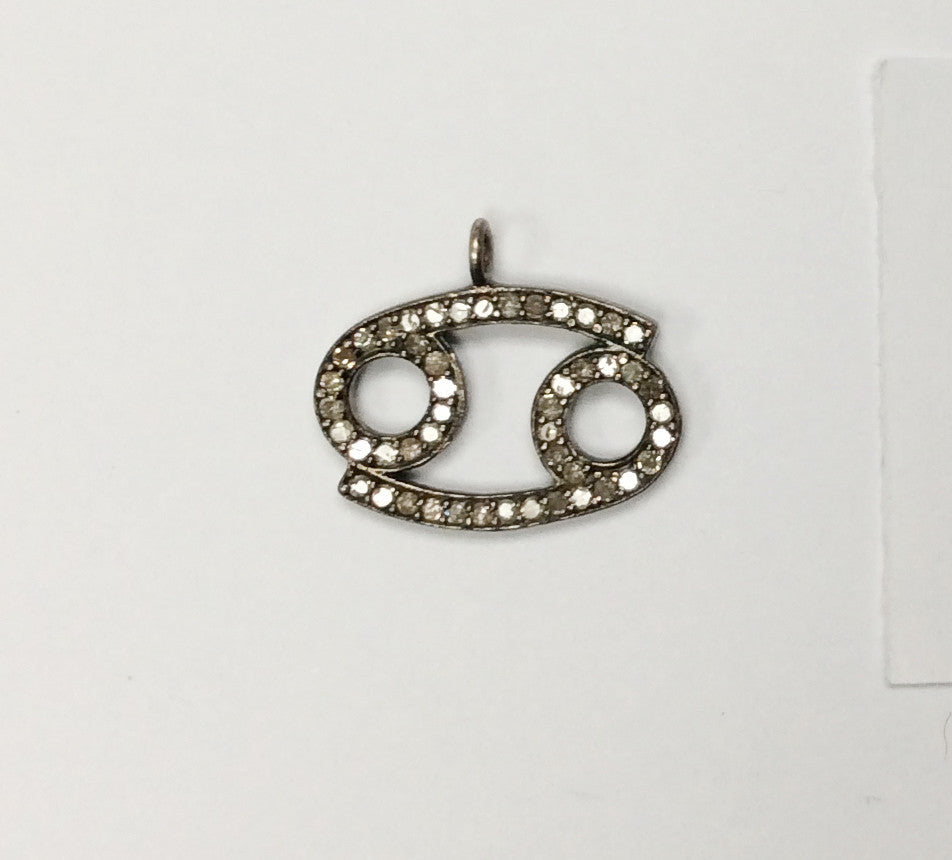 Pave Diamond Charm