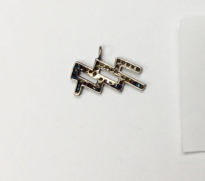 Zodiac Sign Pave Diamond Charm
