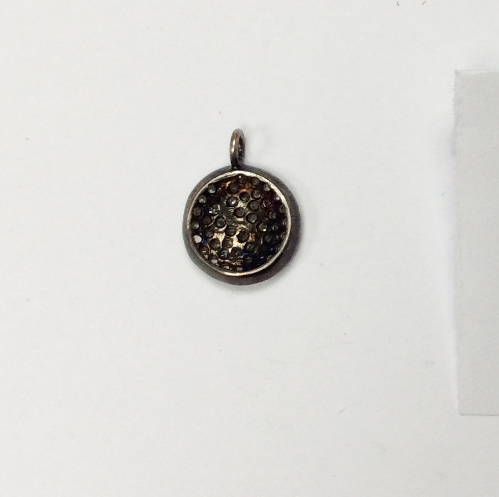 Pave Diamond Charm