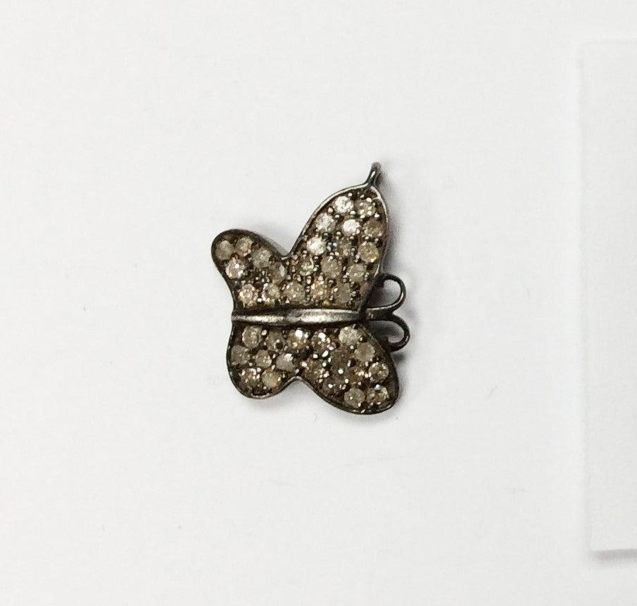 Butterfly Pave Diamond Charm