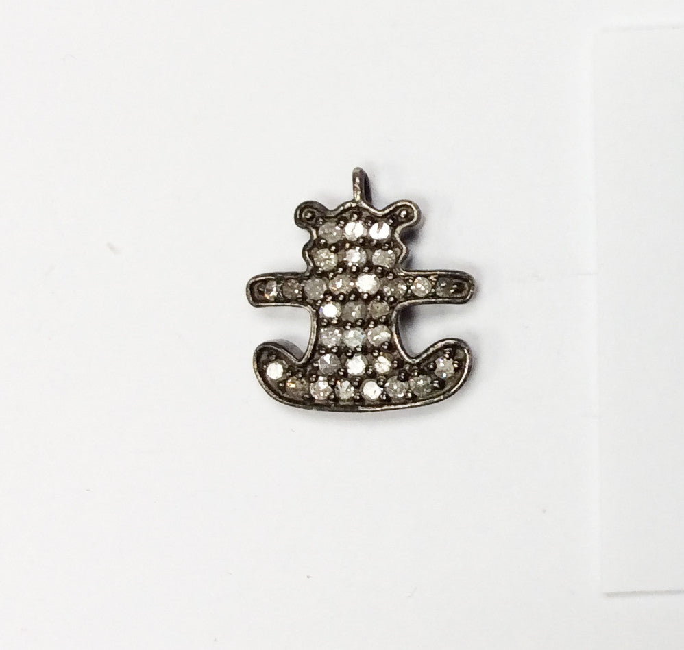 Teddy Bear Diamond Charms
