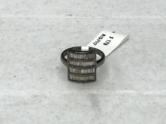 Rectangular Diamond Ring