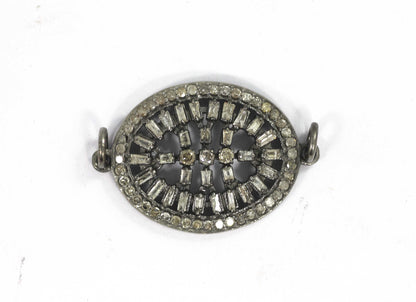 Oval Shape Diamond Pendant