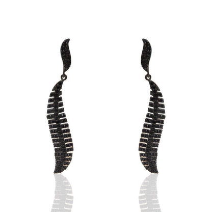 Black Spinel EARRINGS