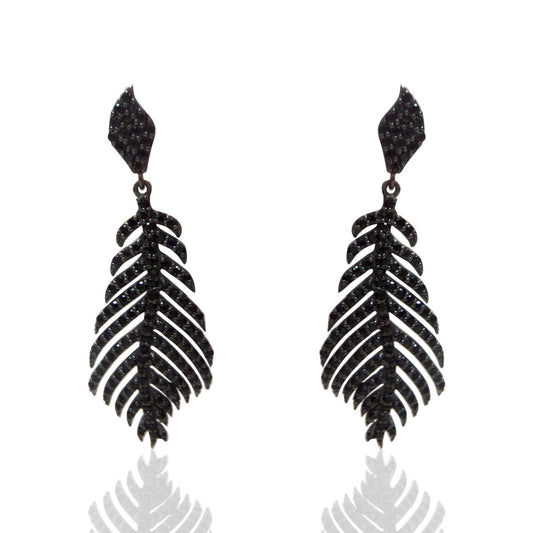 Black Spinel EARRINGS