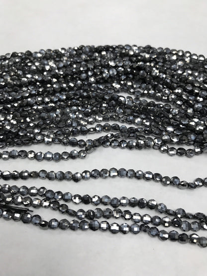 Terahertz faceted beads coin, beads coin,beads, coin